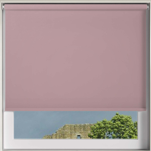 Bedtime Pastel Pink Cordless Roller Blinds Frame