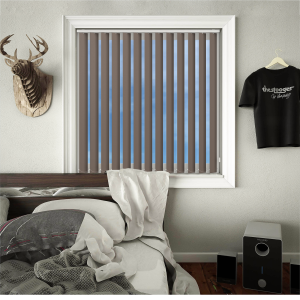 Bedtime Portobello Vertical Blinds Open