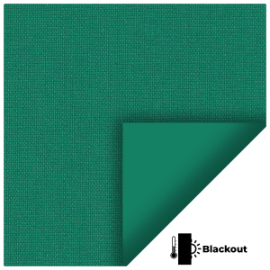 Bedtime Racing Green Cordless Roller Blinds Scan