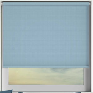 Bedtime Sky Blue Cordless Roller Blinds Frame