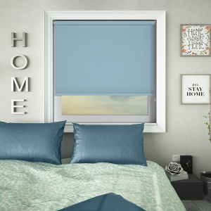 Bedtime Sky Blue Roller Blinds