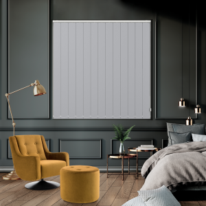 Bedtime Stratus Grey Vertical Blinds
