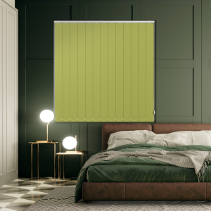 Bedtime Vine Green Vertical Blinds