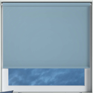 Bedtime Wedgewood Blue Cordless Roller Blinds Frame
