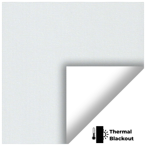 Bedtime White Roller Blinds Scan