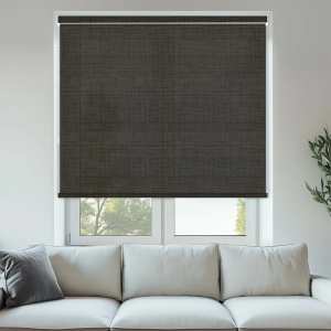 Bergen Graphite No Drill Roller Blinds