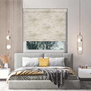 Bliss Fizz Cream Pelmet Roller Blinds