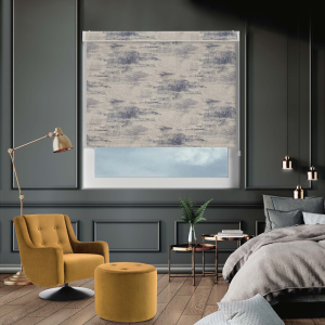 Bliss Stone Grey Pelmet Roller Blinds