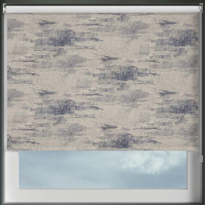 Bliss Stone Grey Roller Blinds Frame