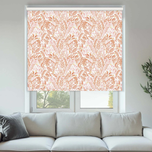 Blossom Terracotta Blush Cordless Roller Blinds