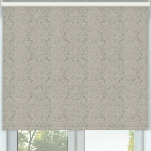 Brocade Stone Cordless Roller Blinds Frame