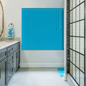 Brushed Bluegreen Venetian Blinds