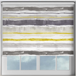 Brushstroke Ash Cordless Roller Blinds Frame