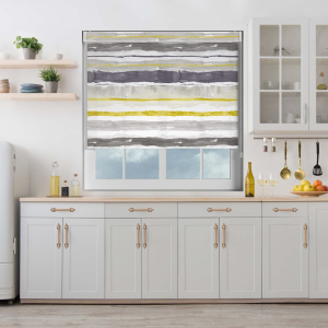 Brushstroke Ash No Drill Blinds