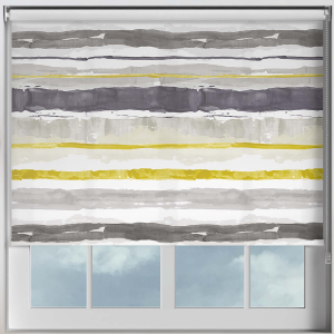Brushstroke Ash Roller Blinds Frame