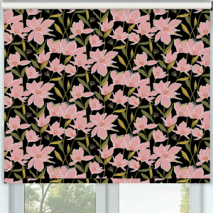 Camelia Pink Roller Blinds Frame