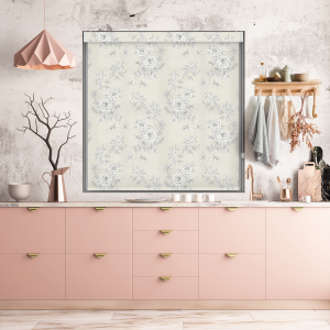 Camelia Stone Pelmet Roller Blind