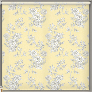 Camelia Yellow Cordless Roller Blind Cropped Image