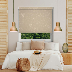 Cape Tulip Champagne Pelmet Roller Blinds