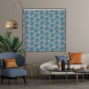 Carlin Teal Roller Blind