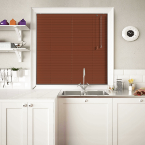 Chocolate Gloss Venetian Blinds