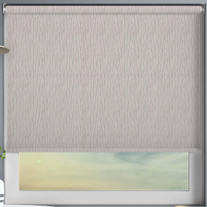 Cia Silver Cordless Roller Blinds Frame