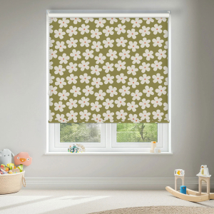 Clover Khaki Roller Blinds