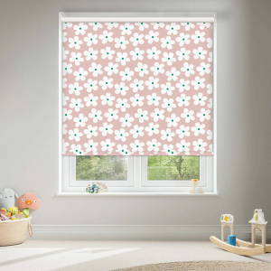 Clover Pink Cordless Roller Blinds