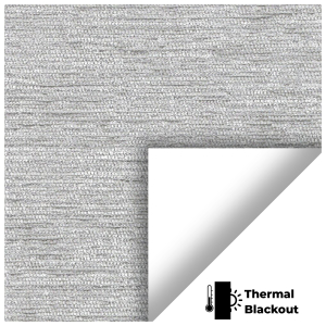 Cody Nordic White Vertical Blinds Fabric Scan