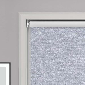 Cody Shimmer Silver Cordless Roller Blinds Product Detail
