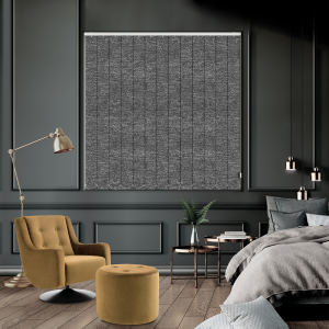 Cody Slate Grey Vertical Blinds