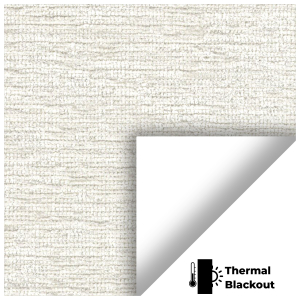 Cody Snow Shimmer Pelmet Roller Blinds Scan