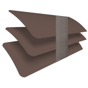 Copper Flame with Stealth Tape Venetian Blinds Slats