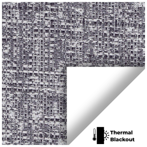 Cove Grey Replacement Vertical Blind Slats Fabric Scan