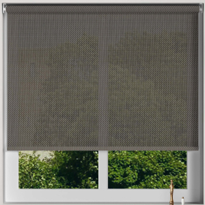 Dark Grey Sun Screen Cordless Roller Blinds Frame
