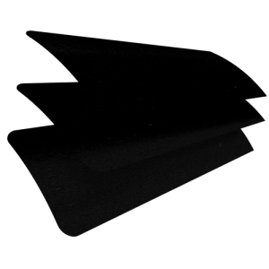 Deep Black Gloss Venetian Blinds Scan