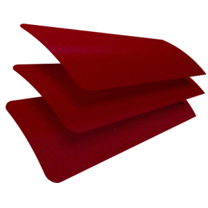 Deep Red Gloss Venetian Blinds Scan