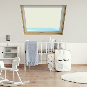 Delicate Cream (BLACKOUT) Aurora Roof Window Blinds