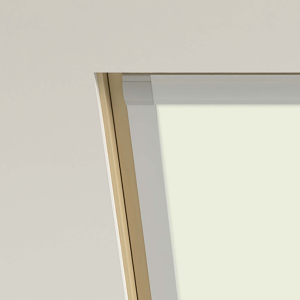 Delicate Cream (BLACKOUT) Balio Roof Window Blinds Detail
