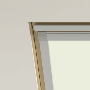Delicate Cream (BLACKOUT) Keylite Roof Window Blinds Detail