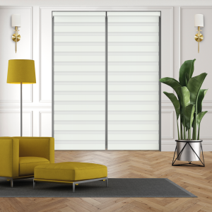 Dora Pure White Day and Night Blind Image 2