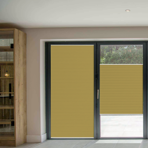 FITtoFRAME Dovestone Saffron FITtoFRAME™ Pleated Honeycomb Blind