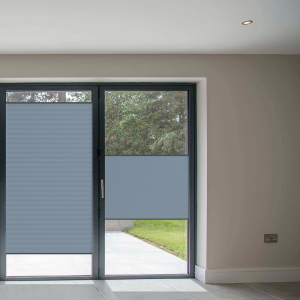 FITtoFRAME Dovestone Blackout Sky FITtoFRAME™ Pleated Honeycomb Blind Image 2