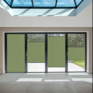 FITtoFRAME Dovestone Blackout Spring FITtoFRAME™ Pleated Honeycomb Blind Image 2