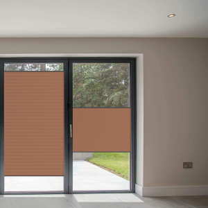 FITtoFRAME Dovestone Blackout Terra FITtoFRAME™ Pleated Honeycomb Blind Image 2