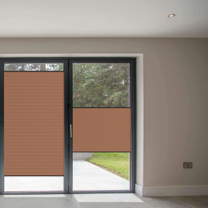 FITtoFRAME Dovestone Blackout Terra FITtoFRAME™ Pleated Honeycomb Blind Image 3