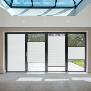 FITtoFRAME Dovestone Blackout White FITtoFRAME™ Pleated Honeycomb Blind Image 3