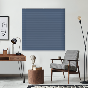 Free Hanging Dovestone Neptune Pleated Honeycomb Blind Bottom Up Open