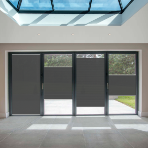 FITtoFRAME Dovestone Blackout Onyx FITtoFRAME™ Pleated Honeycomb Blind