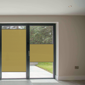 FITtoFRAME Dovestone Saffron FITtoFRAME™ Pleated Honeycomb Blind Image 2